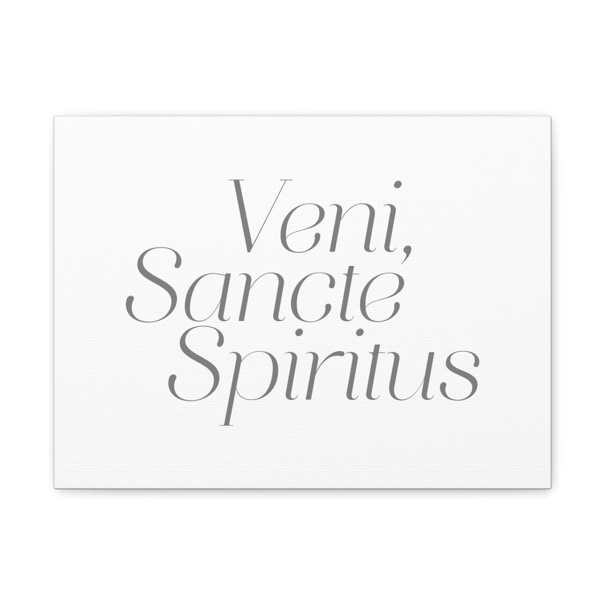 Scripture Walls Veni, Sancte Spiritus John 15:26 Bible Verse Canvas Christian Wall Art Ready to Hang Unframed-Express Your Love Gifts