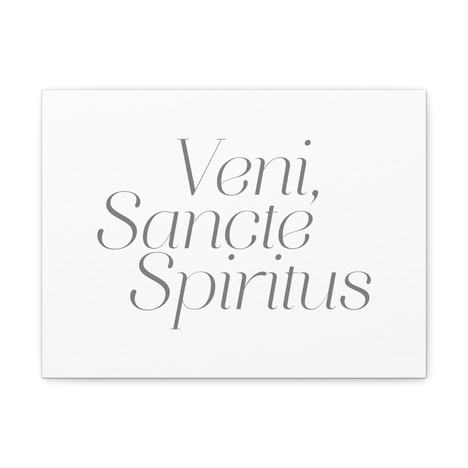 Scripture Walls Veni, Sancte Spiritus John 15:26 Bible Verse Canvas Christian Wall Art Ready to Hang Unframed-Express Your Love Gifts