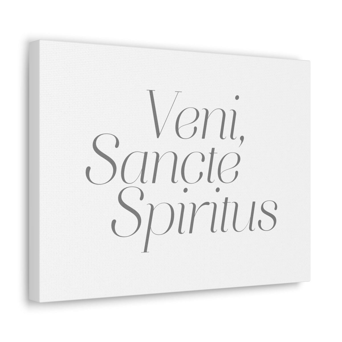 Scripture Walls Veni, Sancte Spiritus John 15:26 Bible Verse Canvas Christian Wall Art Ready to Hang Unframed-Express Your Love Gifts