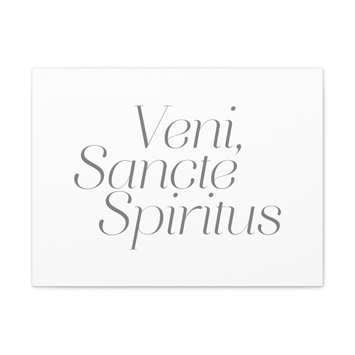 Scripture Walls Veni, Sancte Spiritus John 15:26 Bible Verse Canvas Christian Wall Art Ready to Hang Unframed-Express Your Love Gifts