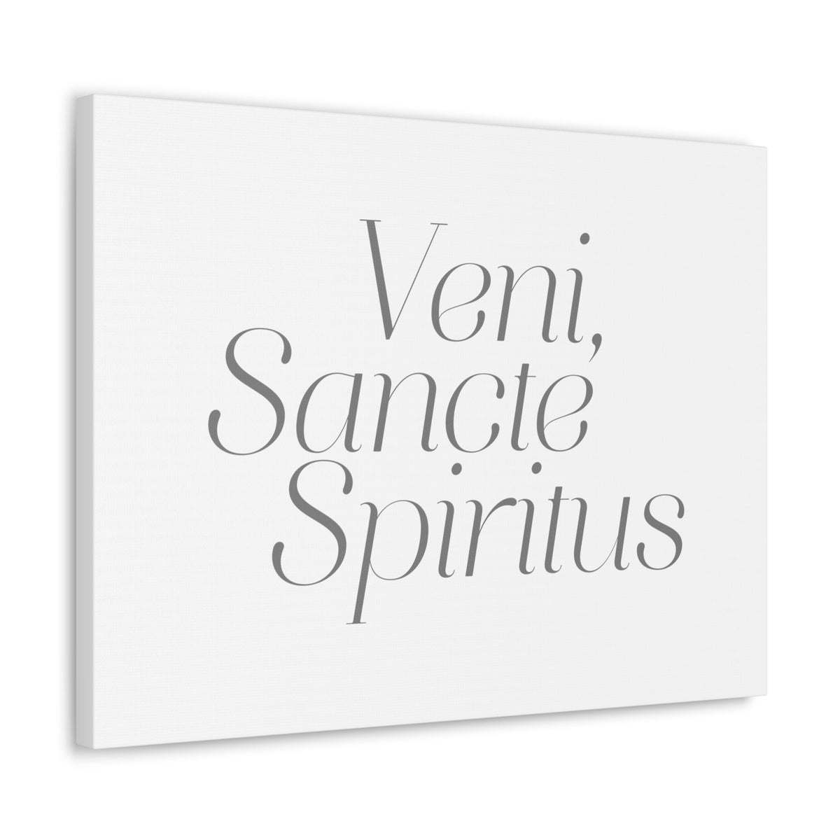 Scripture Walls Veni, Sancte Spiritus John 15:26 Bible Verse Canvas Christian Wall Art Ready to Hang Unframed-Express Your Love Gifts