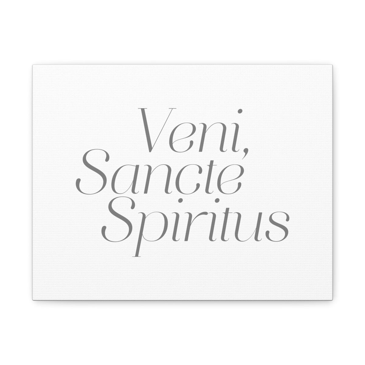 Scripture Walls Veni, Sancte Spiritus John 15:26 Bible Verse Canvas Christian Wall Art Ready to Hang Unframed-Express Your Love Gifts