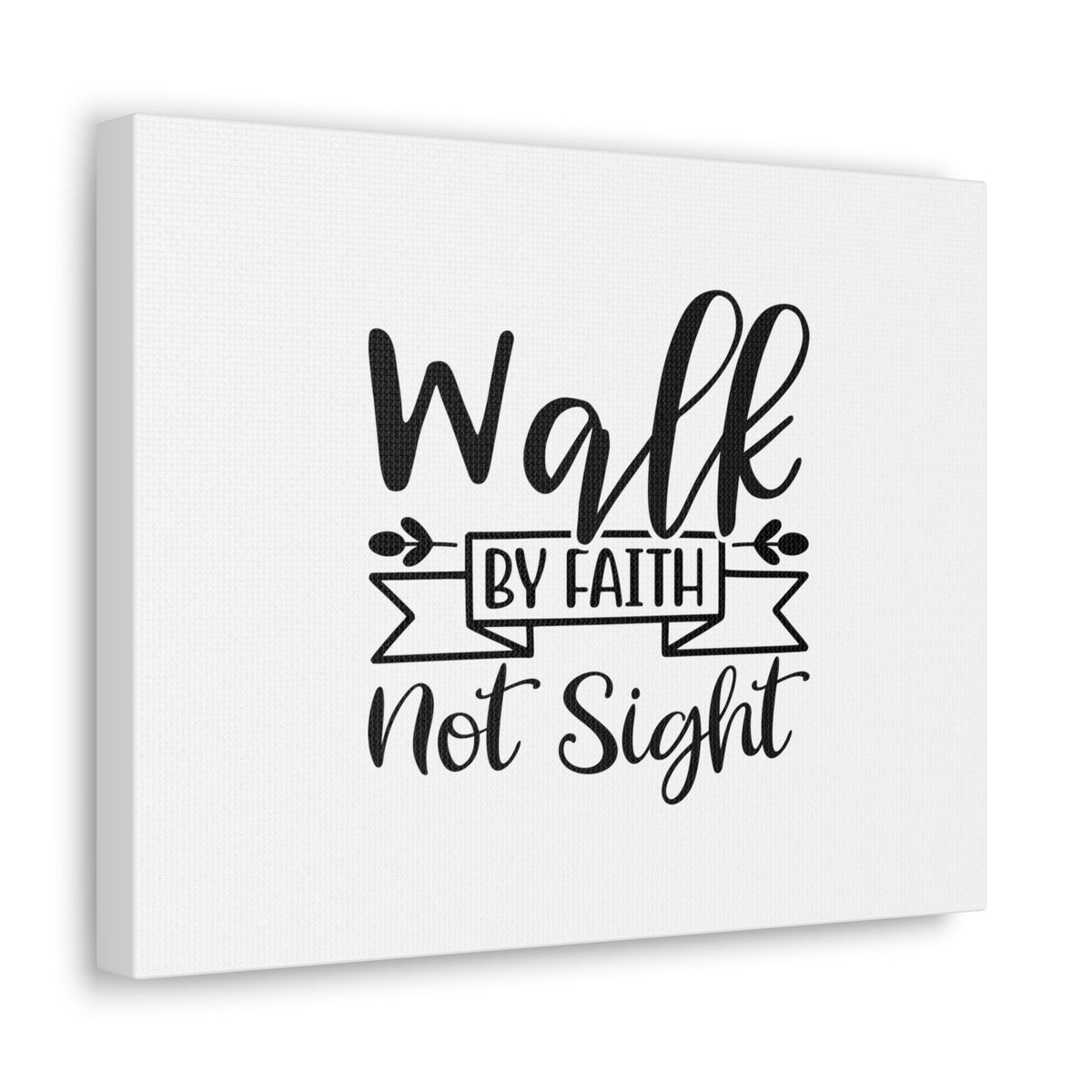 Scripture Walls Walk By Faith 2 Corinthians 5:7 Banner Christian Wall Art Bible Verse Print Ready to Hang Unframed-Express Your Love Gifts