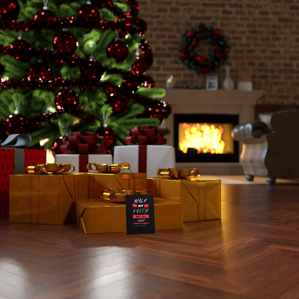 Scripture Walls Walk By Faith Not By Sight 2 Corinthians 5:7 Bible Verse Canvas Christian Wall Art Ready to Hang Unframed-Express Your Love Gifts