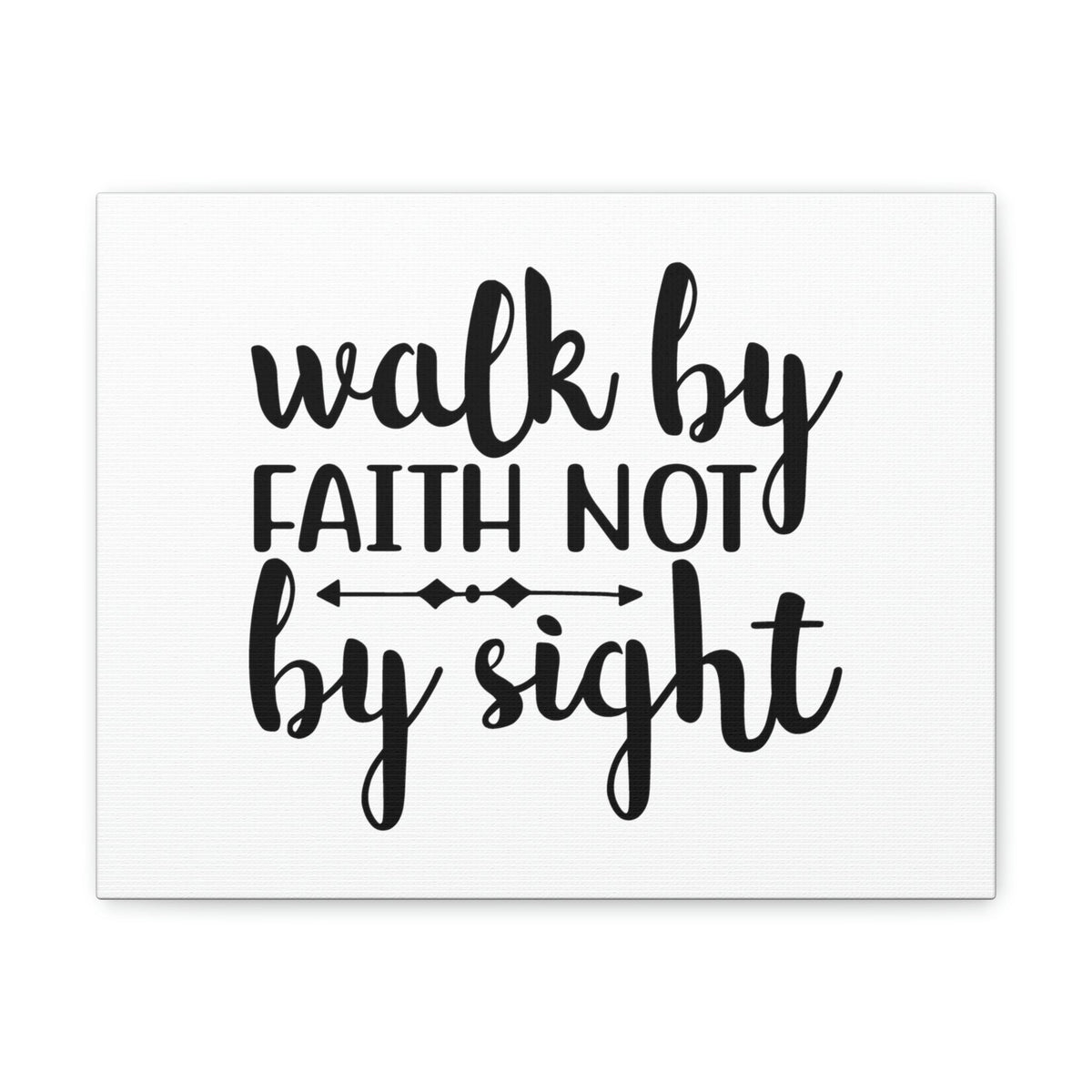 Scripture Walls Walk By Faith Not By Sight 2 Corinthians 5:7 Christian Wall Art Bible Verse Print Ready to Hang Unframed-Express Your Love Gifts