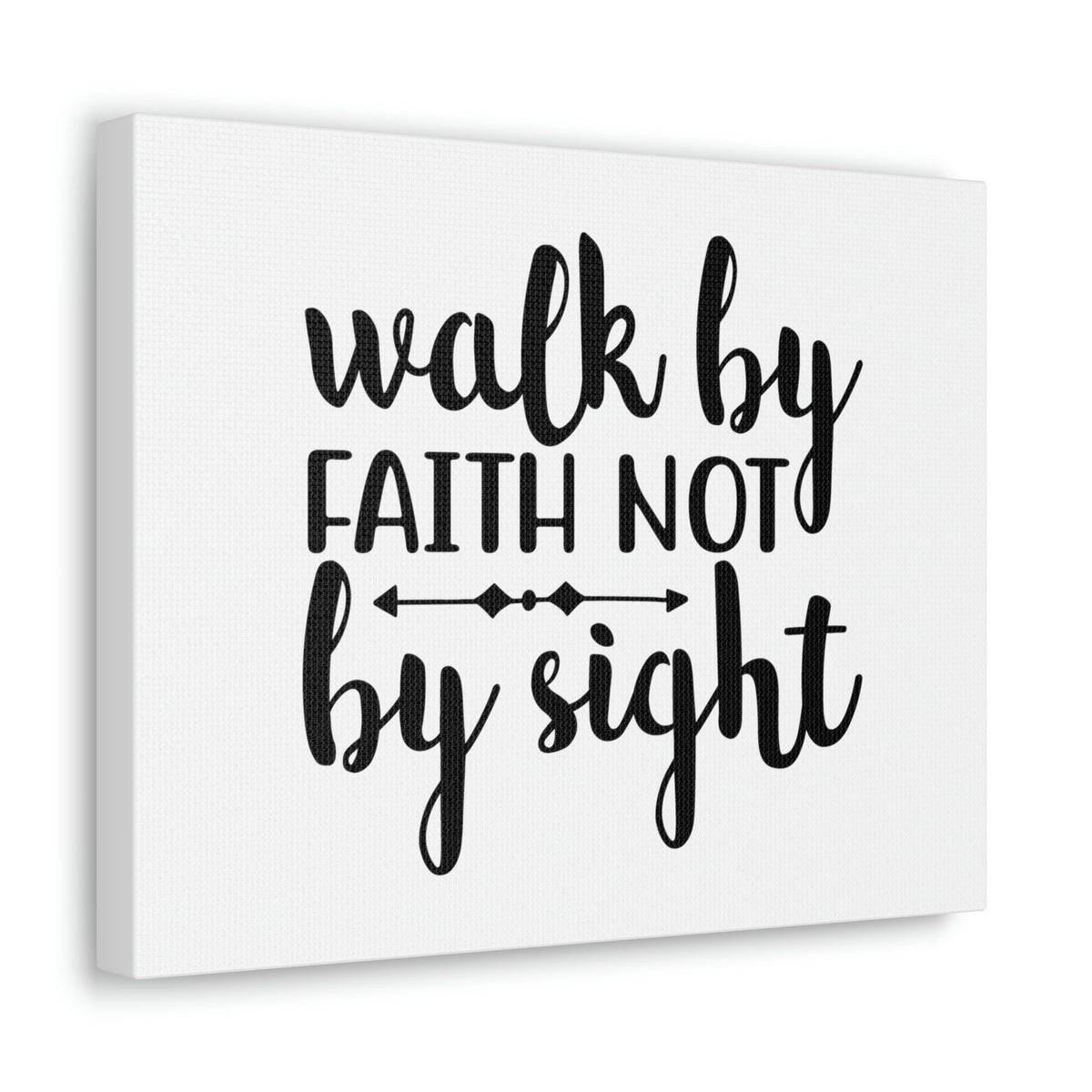 Scripture Walls Walk By Faith Not By Sight 2 Corinthians 5:7 Christian Wall Art Bible Verse Print Ready to Hang Unframed-Express Your Love Gifts