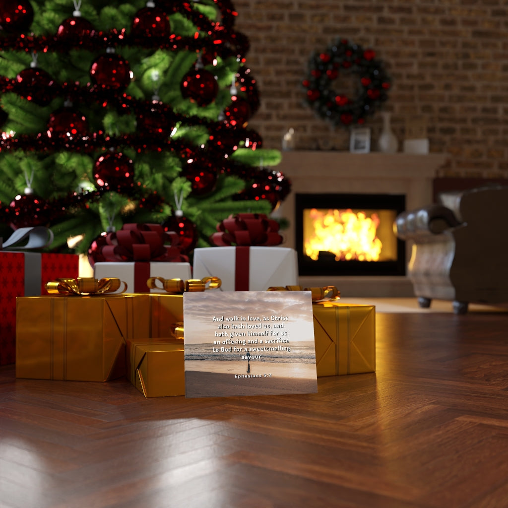 Scripture Walls Walk In Love Ephesians 5:2 Bible Verse Canvas Christian Wall Art Ready to Hang Unframed-Express Your Love Gifts