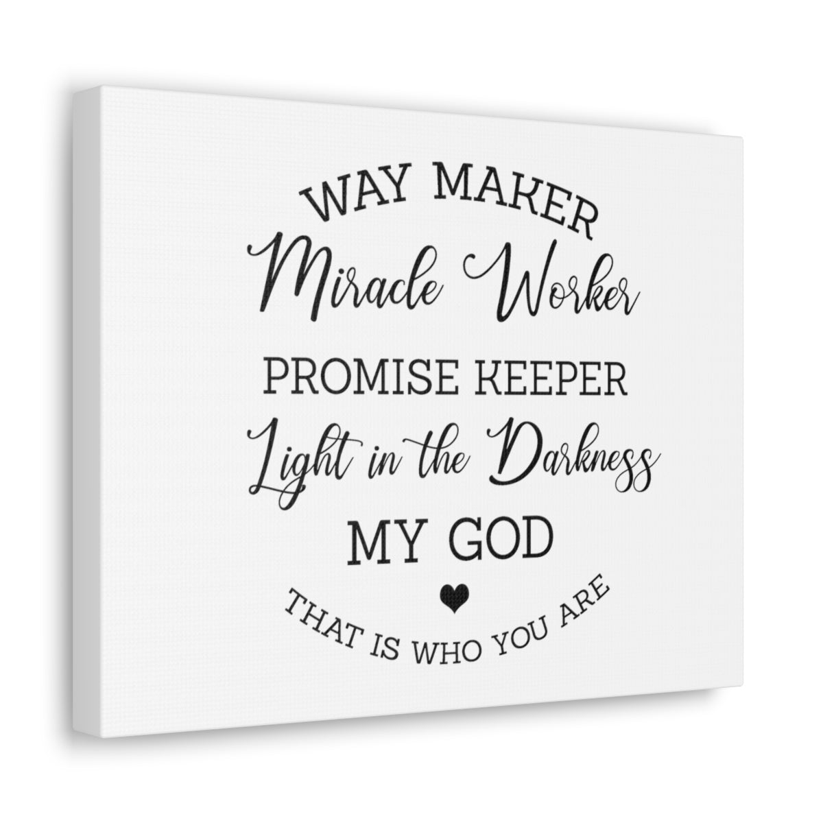 Scripture Walls Way Maker Isaiah 43:16 Christian Wall Art Print Ready to Hang Unframed-Express Your Love Gifts