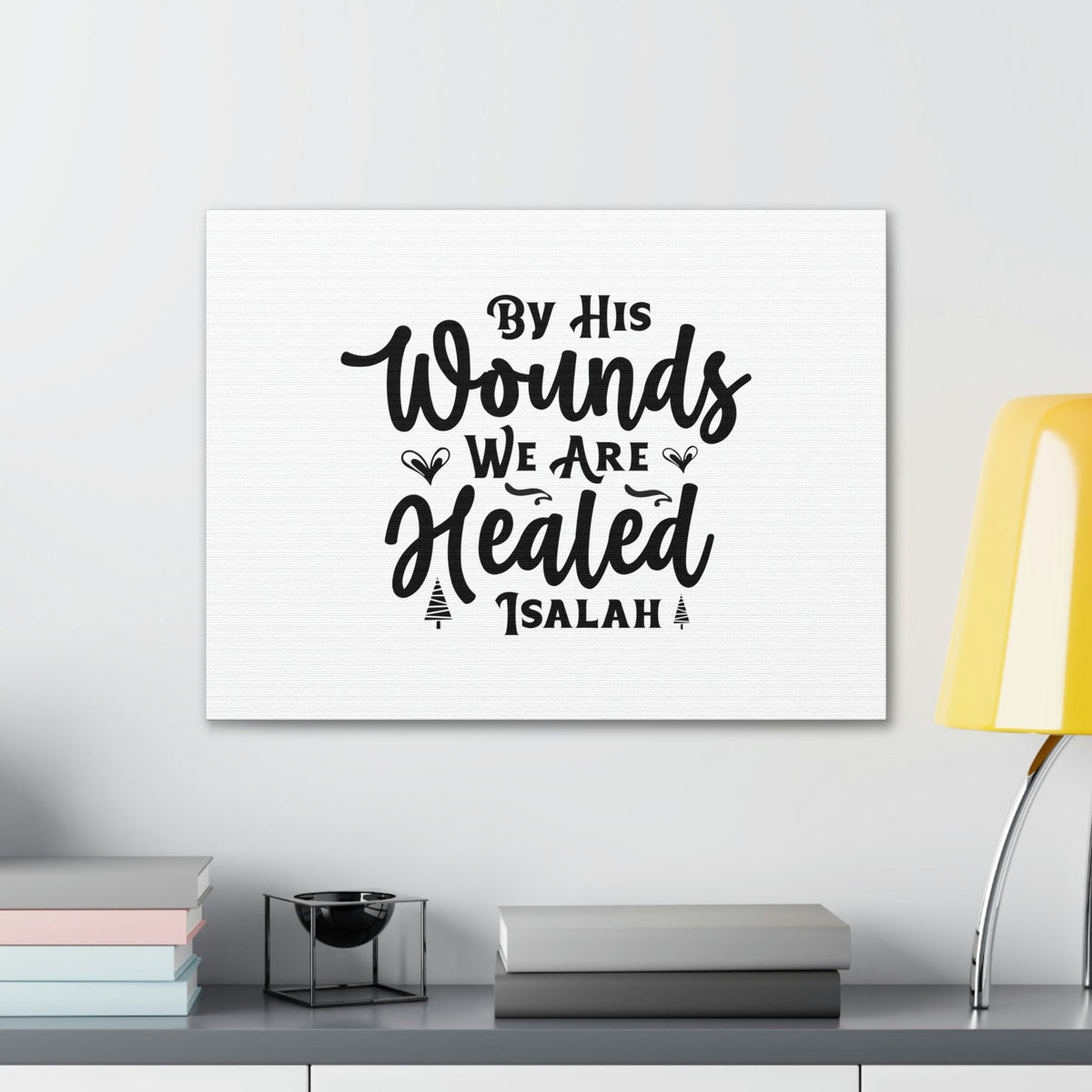 Scripture Walls We Are Healed Isaiah 53:5 Christian Wall Art Bible Verse Print Ready to Hang Unframed-Express Your Love Gifts