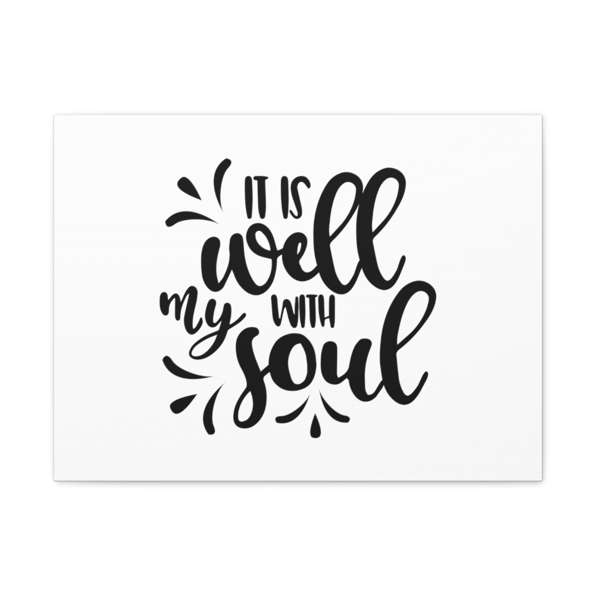 Scripture Walls Well With My Soul Psalm 42:7 Christian Wall Art Bible Verse Print Ready to Hang Unframed-Express Your Love Gifts