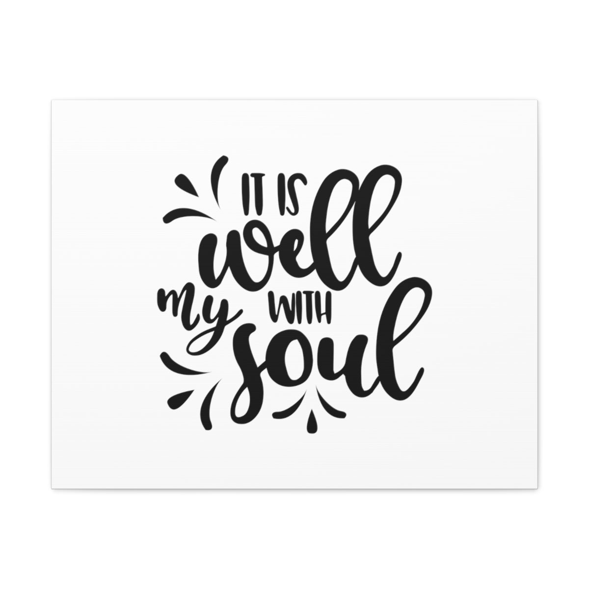 Scripture Walls Well With My Soul Psalm 42:7 Christian Wall Art Bible Verse Print Ready to Hang Unframed-Express Your Love Gifts
