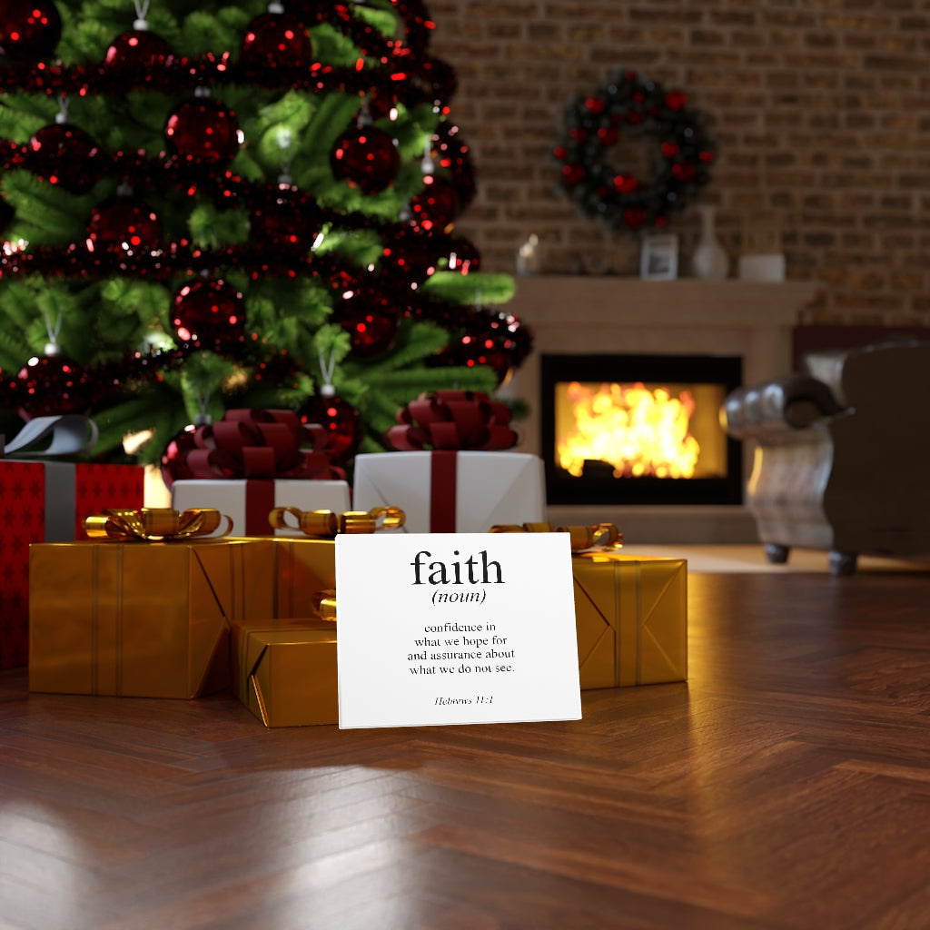 Scripture Walls What We Hope For Hebrews 11:1 Bible Verse Canvas Christian Wall Art Ready to Hang Unframed-Express Your Love Gifts