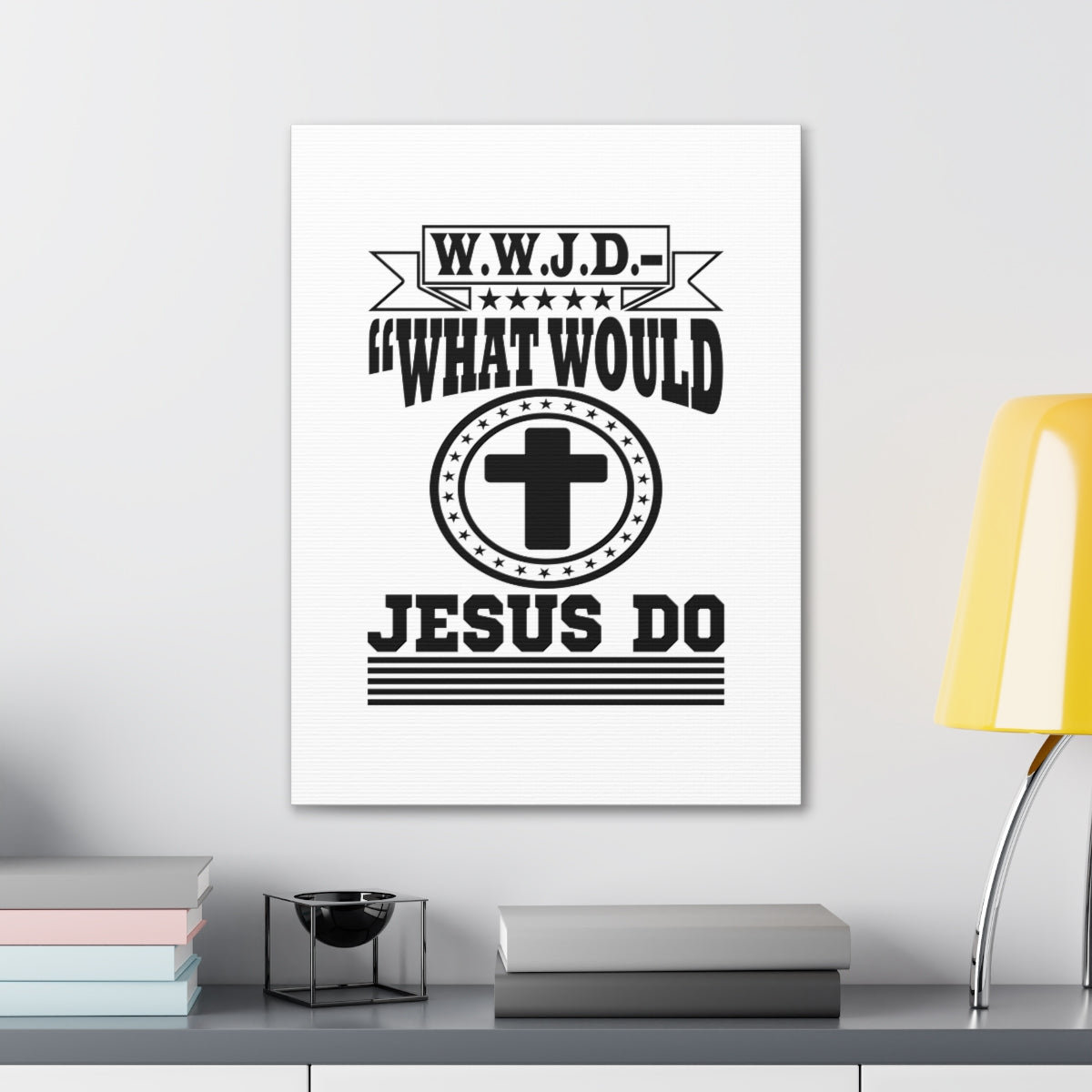 Scripture Walls What Would Jesus Do Matthew 10:38 KJV Christian Wall Art Bible Verse Print Ready to Hang Unframed-Express Your Love Gifts