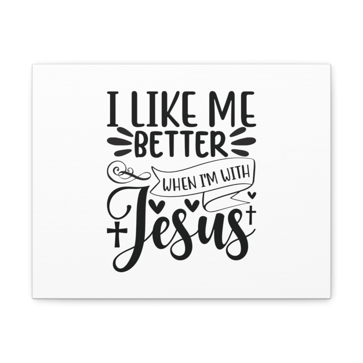 Scripture Walls When I'm With Jesus Acts 4:13 Christian Wall Art Bible Verse Print Ready to Hang Unframed-Express Your Love Gifts