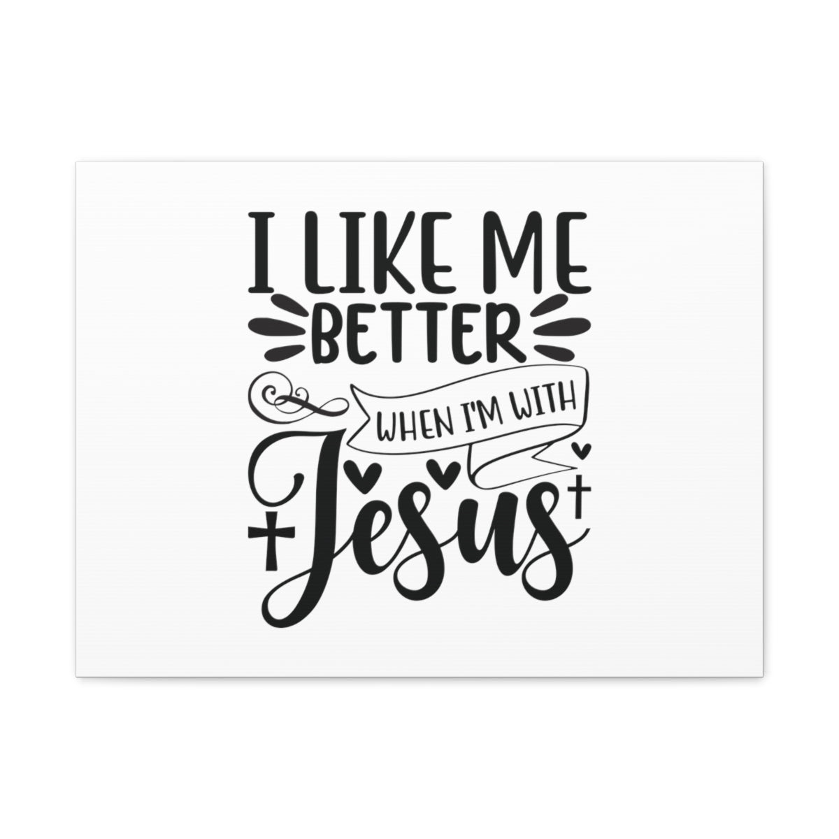 Scripture Walls When I'm With Jesus Acts 4:13 Christian Wall Art Bible Verse Print Ready to Hang Unframed-Express Your Love Gifts