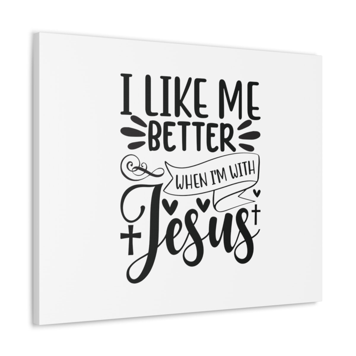 Scripture Walls When I'm With Jesus Acts 4:13 Christian Wall Art Bible Verse Print Ready to Hang Unframed-Express Your Love Gifts