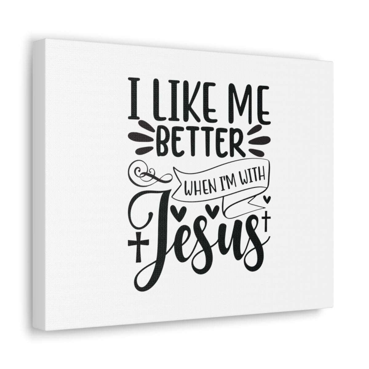 Scripture Walls When I'm With Jesus Acts 4:13 Christian Wall Art Bible Verse Print Ready to Hang Unframed-Express Your Love Gifts