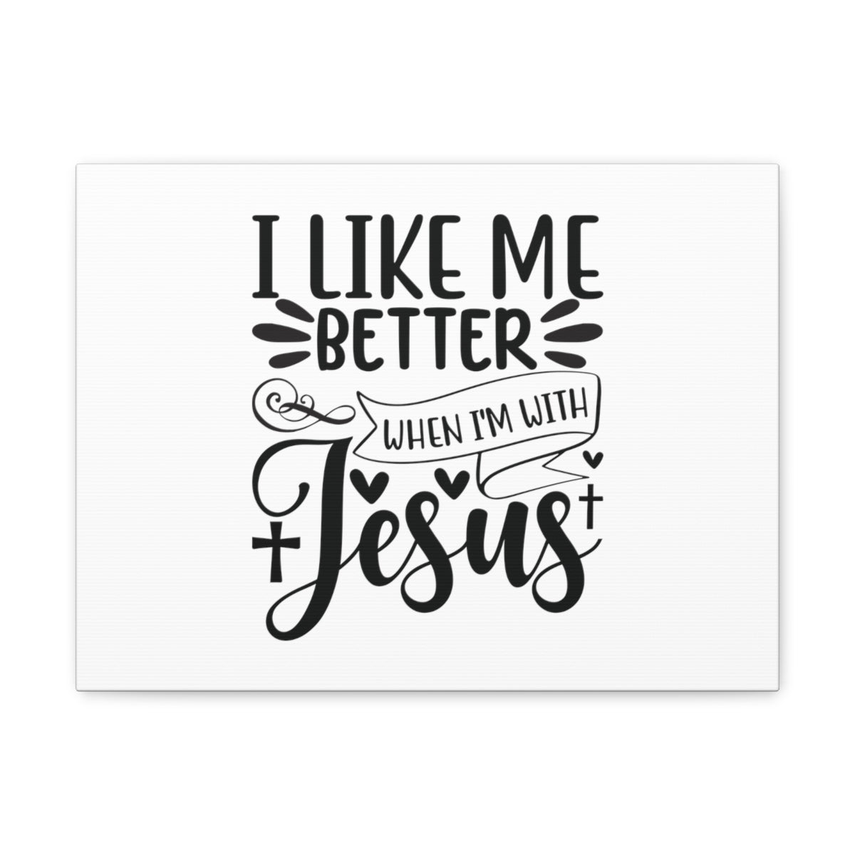 Scripture Walls When I'm With Jesus Acts 4:13 Christian Wall Art Bible Verse Print Ready to Hang Unframed-Express Your Love Gifts