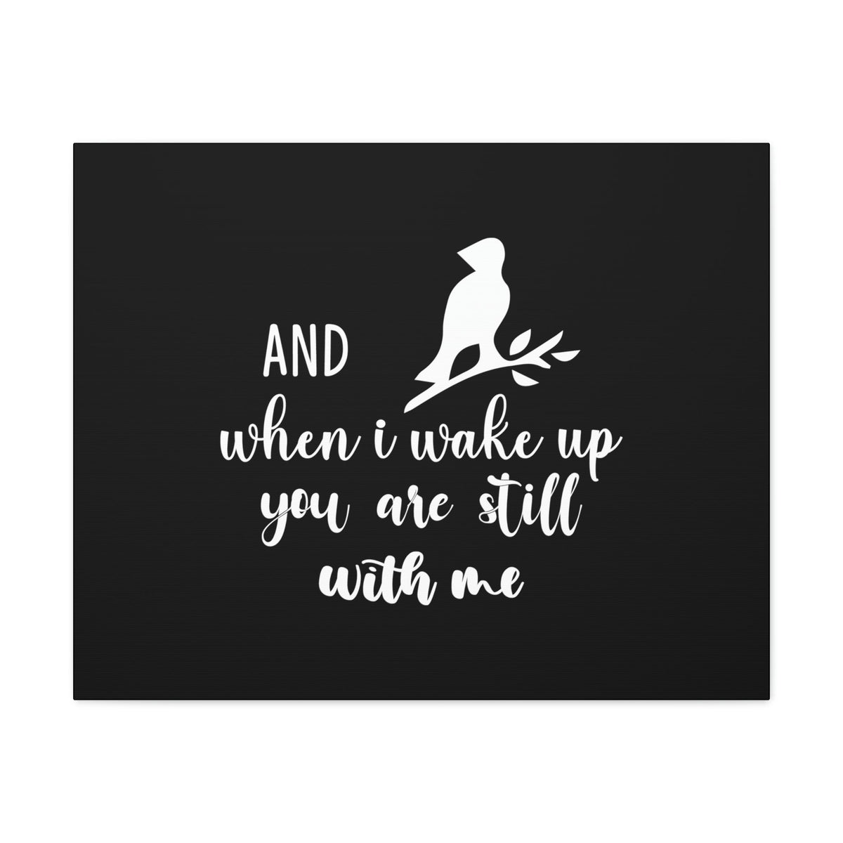 Scripture Walls When I Wake Up, You Are Still With Me Psalm 139:18 Bird Christian Wall Art Bible Verse Print Ready to Hang Unframed-Express Your Love Gifts