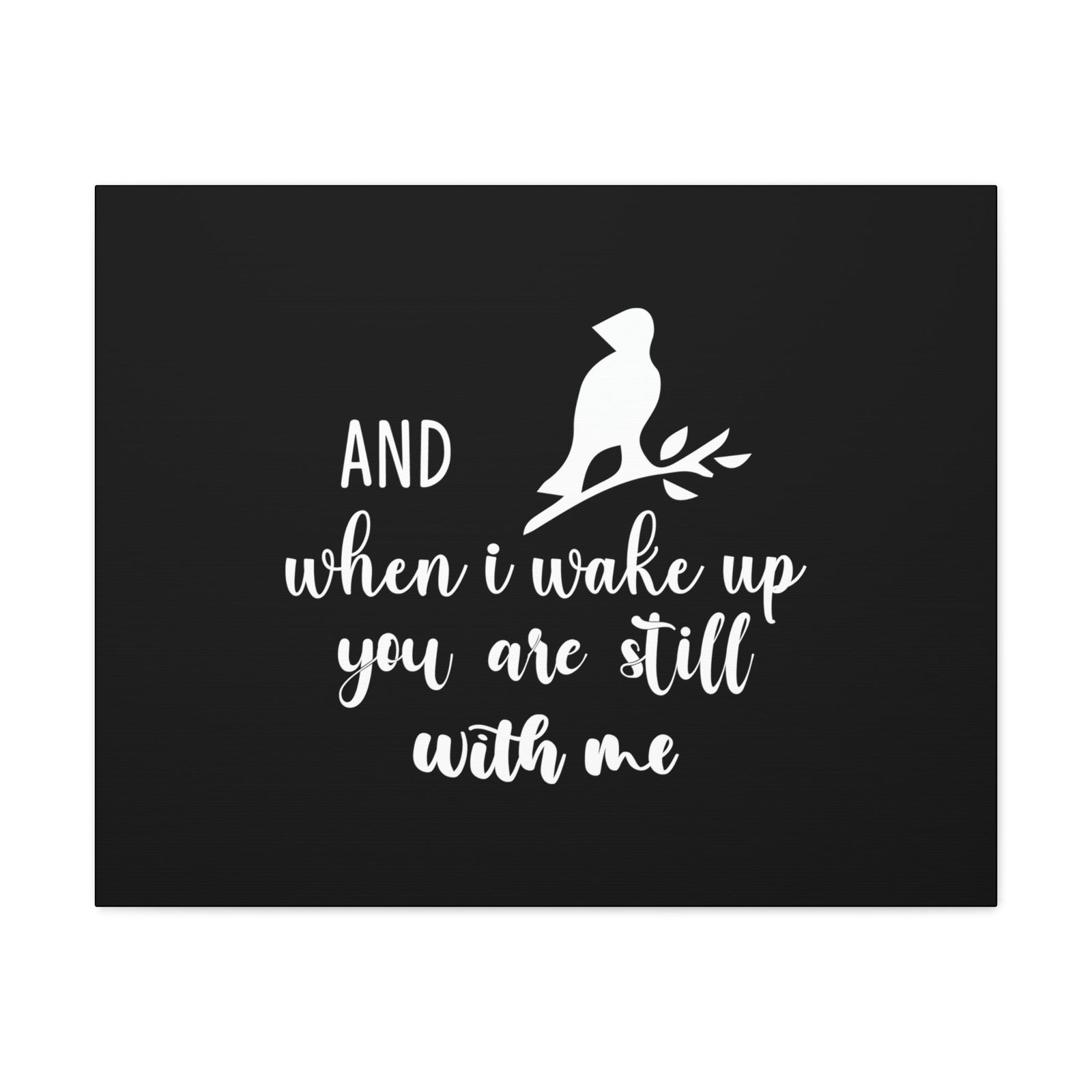 Scripture Walls When I Wake Up, You Are Still With Me Psalm 139:18 Bird Christian Wall Art Bible Verse Print Ready to Hang Unframed-Express Your Love Gifts