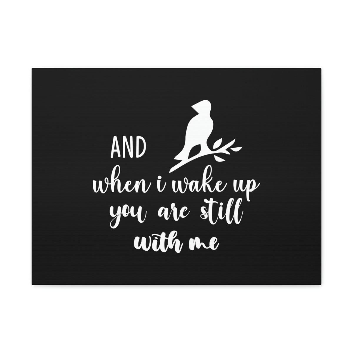 Scripture Walls When I Wake Up, You Are Still With Me Psalm 139:18 Bird Christian Wall Art Bible Verse Print Ready to Hang Unframed-Express Your Love Gifts