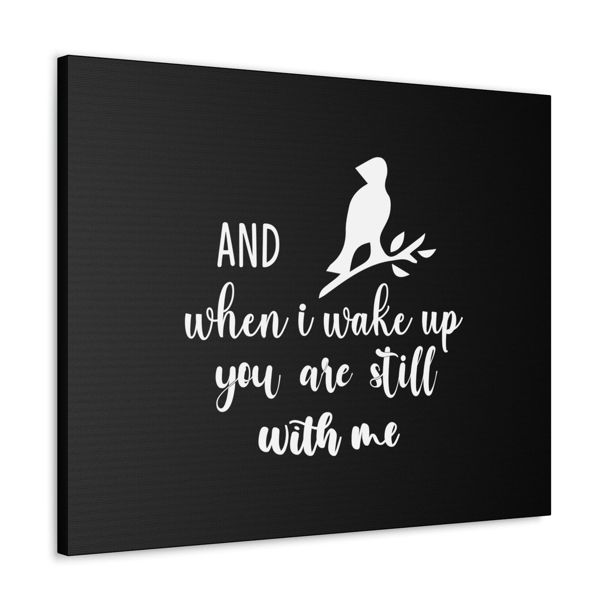 Scripture Walls When I Wake Up, You Are Still With Me Psalm 139:18 Bird Christian Wall Art Bible Verse Print Ready to Hang Unframed-Express Your Love Gifts