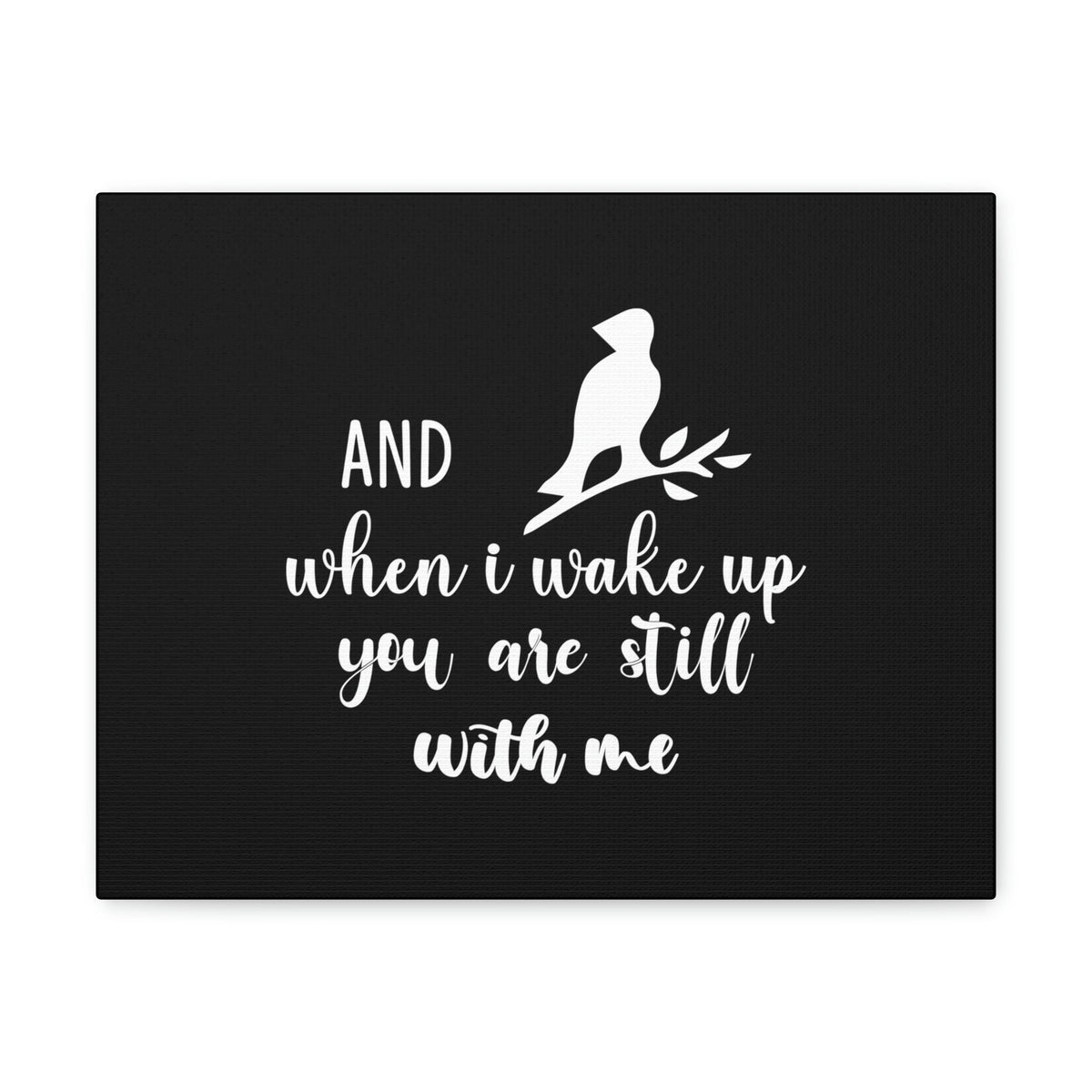 Scripture Walls When I Wake Up, You Are Still With Me Psalm 139:18 Bird Christian Wall Art Bible Verse Print Ready to Hang Unframed-Express Your Love Gifts