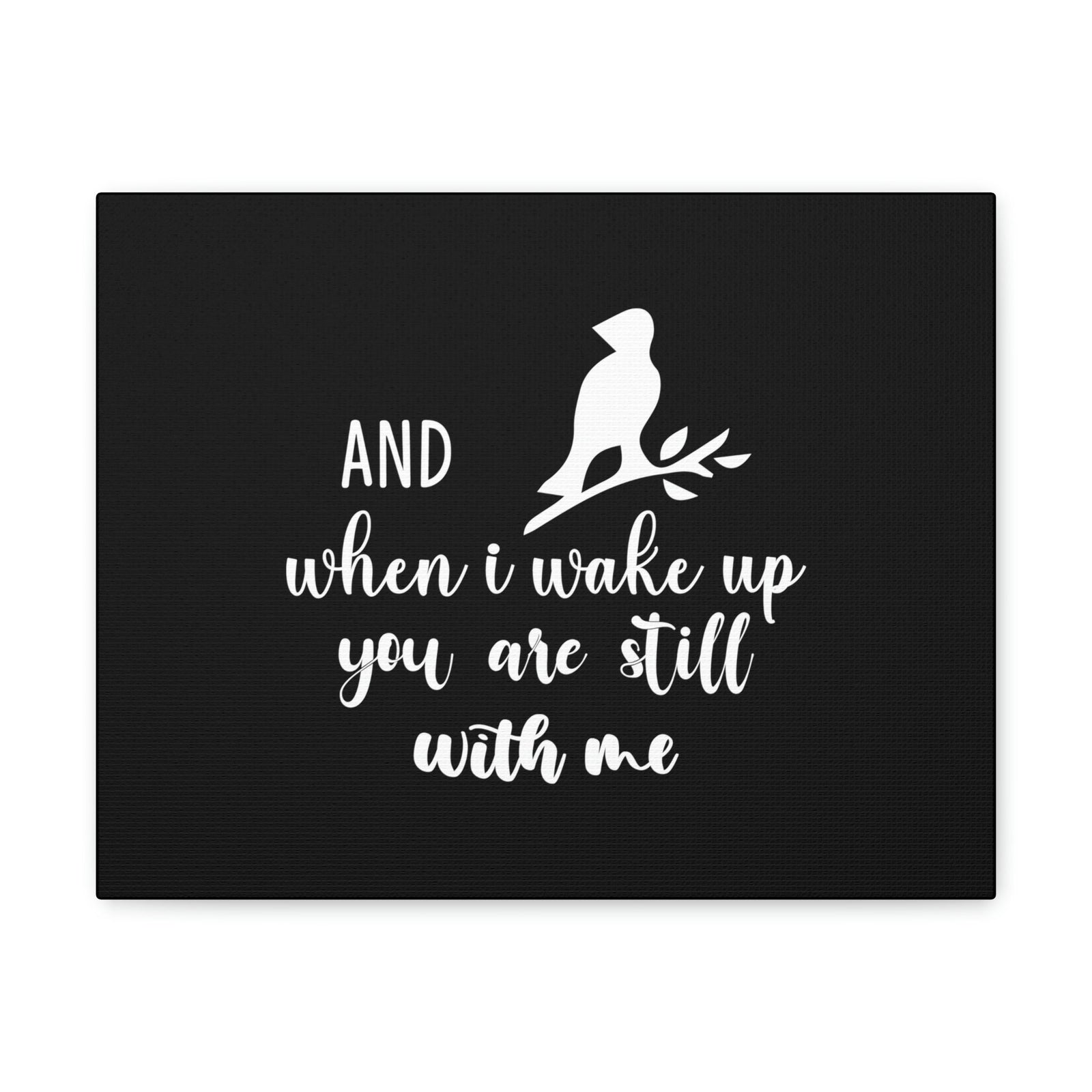 Scripture Walls When I Wake Up, You Are Still With Me Psalm 139:18 Bird Christian Wall Art Bible Verse Print Ready to Hang Unframed-Express Your Love Gifts