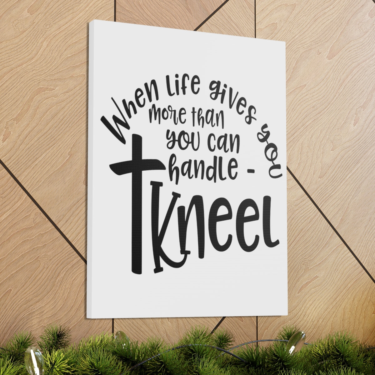 Scripture Walls When Life Gives Matthew 11:28 Christian Wall Art Print Ready to Hang Unframed-Express Your Love Gifts