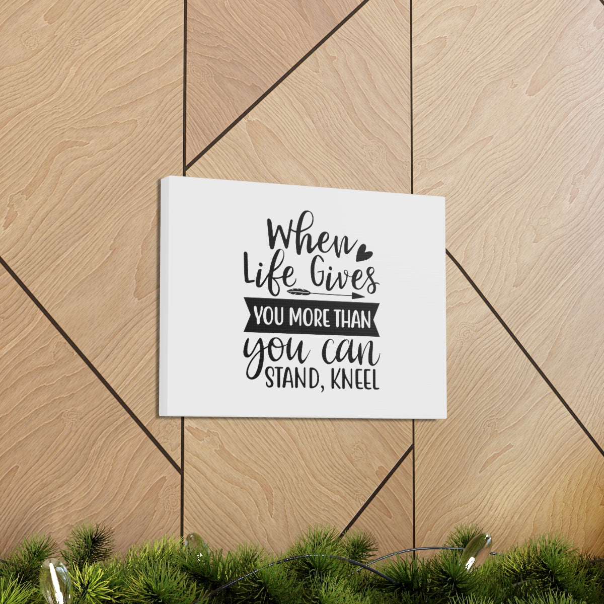 Scripture Walls When Life Gives Romans 8:28 Christian Wall Art Bible Verse Print Ready to Hang Unframed-Express Your Love Gifts