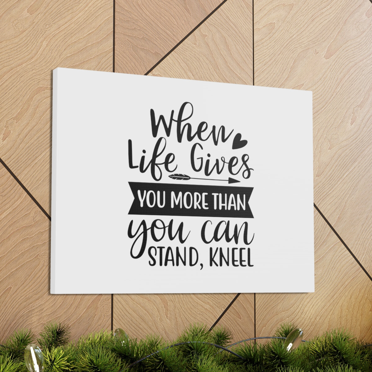 Scripture Walls When Life Gives Romans 8:28 Christian Wall Art Bible Verse Print Ready to Hang Unframed-Express Your Love Gifts
