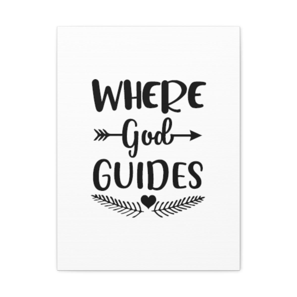 Scripture Walls Where God Guides Isaiah 58:11 Christian Wall Art Bible Verse Print Ready to Hang Unframed-Express Your Love Gifts