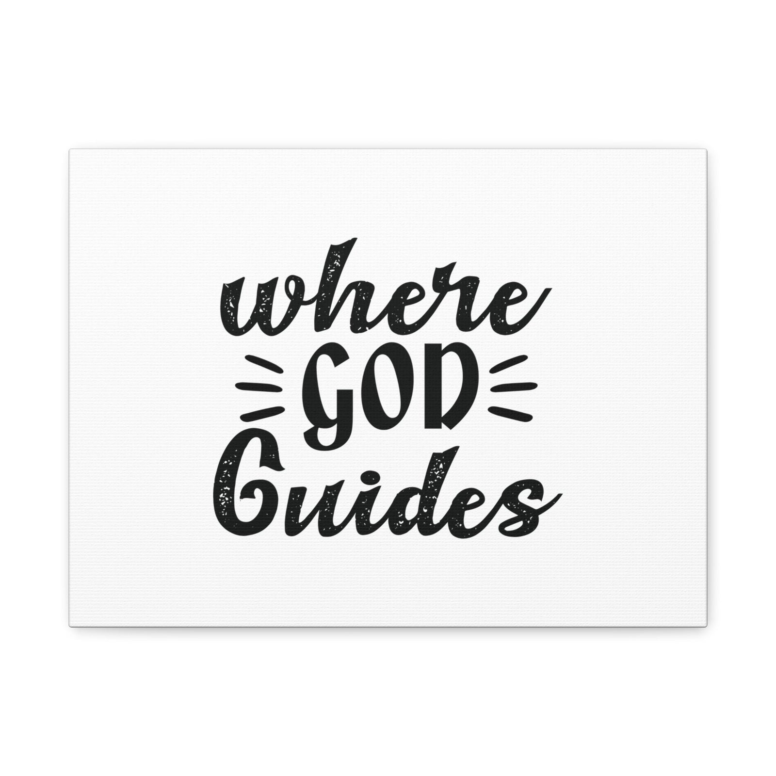 Scripture Walls Where God Guides Psalms 32:8 Christian Wall Art Bible Verse Print Ready to Hang Unframed-Express Your Love Gifts