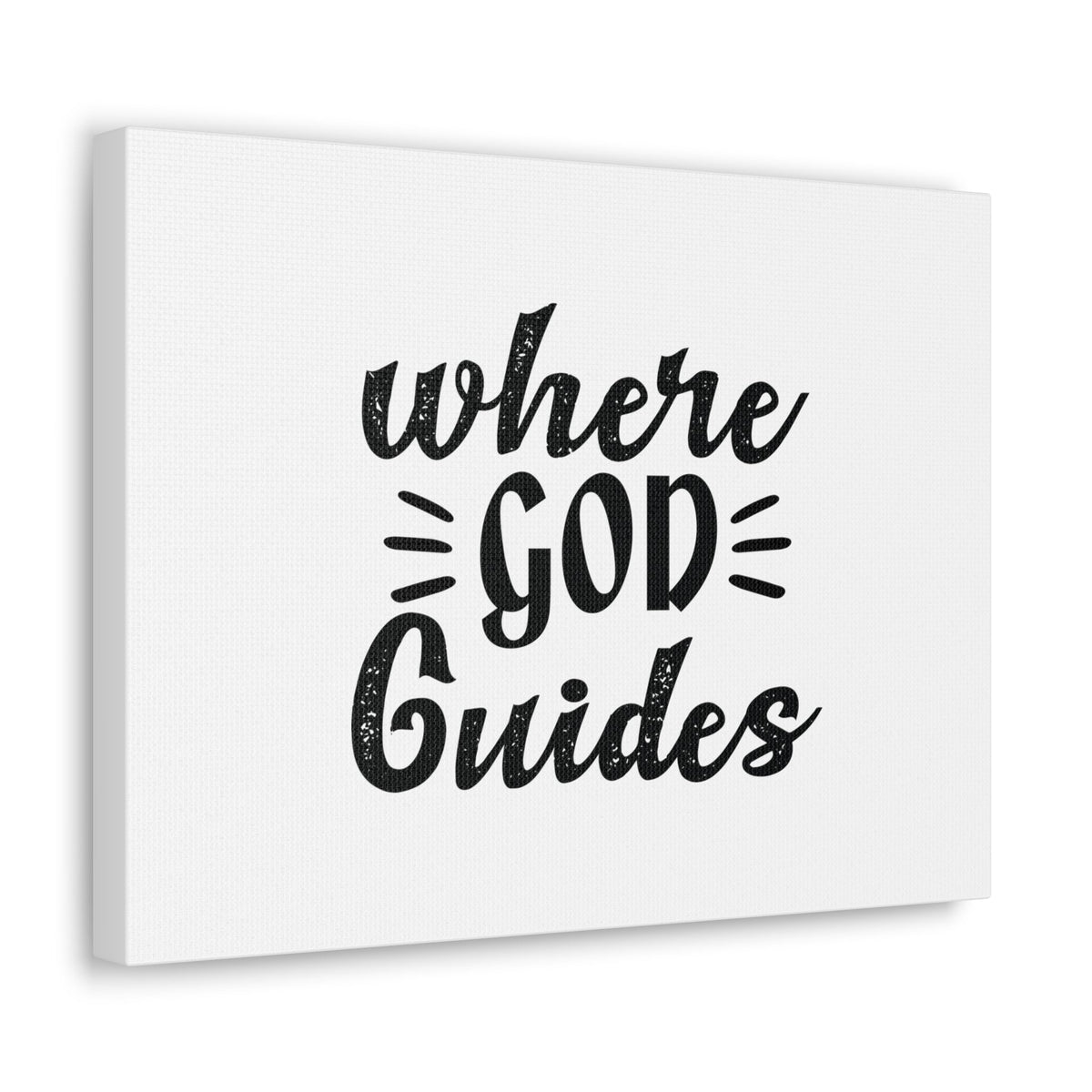 Scripture Walls Where God Guides Psalms 32:8 Christian Wall Art Bible Verse Print Ready to Hang Unframed-Express Your Love Gifts