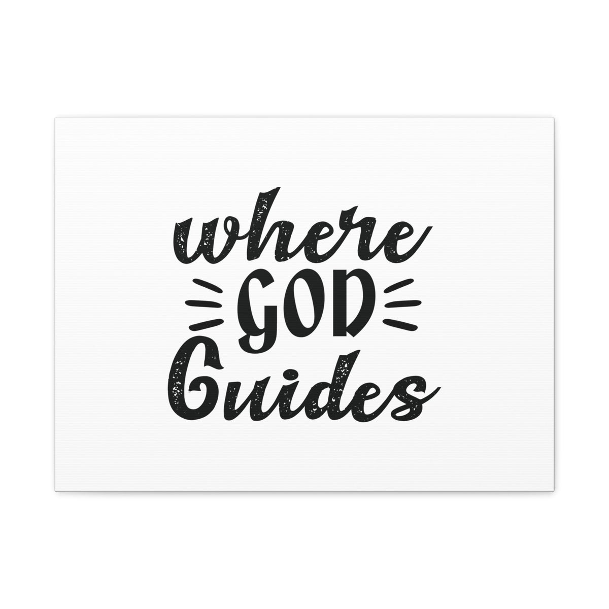 Scripture Walls Where God Guides Psalms 32:8 Christian Wall Art Bible Verse Print Ready to Hang Unframed-Express Your Love Gifts