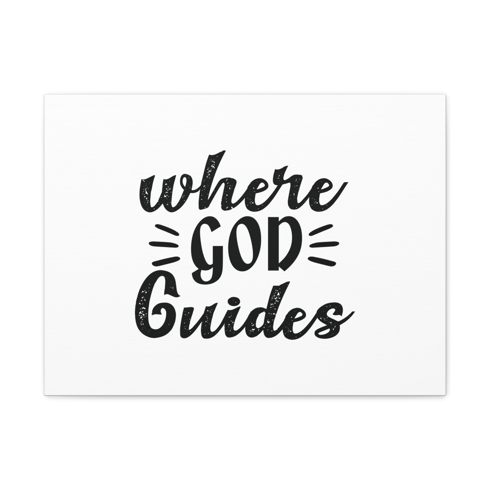 Scripture Walls Where God Guides Psalms 32:8 Christian Wall Art Bible Verse Print Ready to Hang Unframed-Express Your Love Gifts