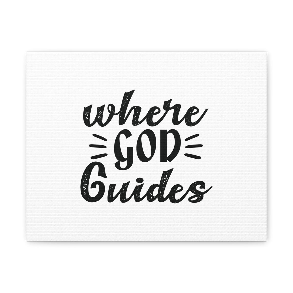 Scripture Walls Where God Guides Psalms 32:8 Christian Wall Art Bible Verse Print Ready to Hang Unframed-Express Your Love Gifts