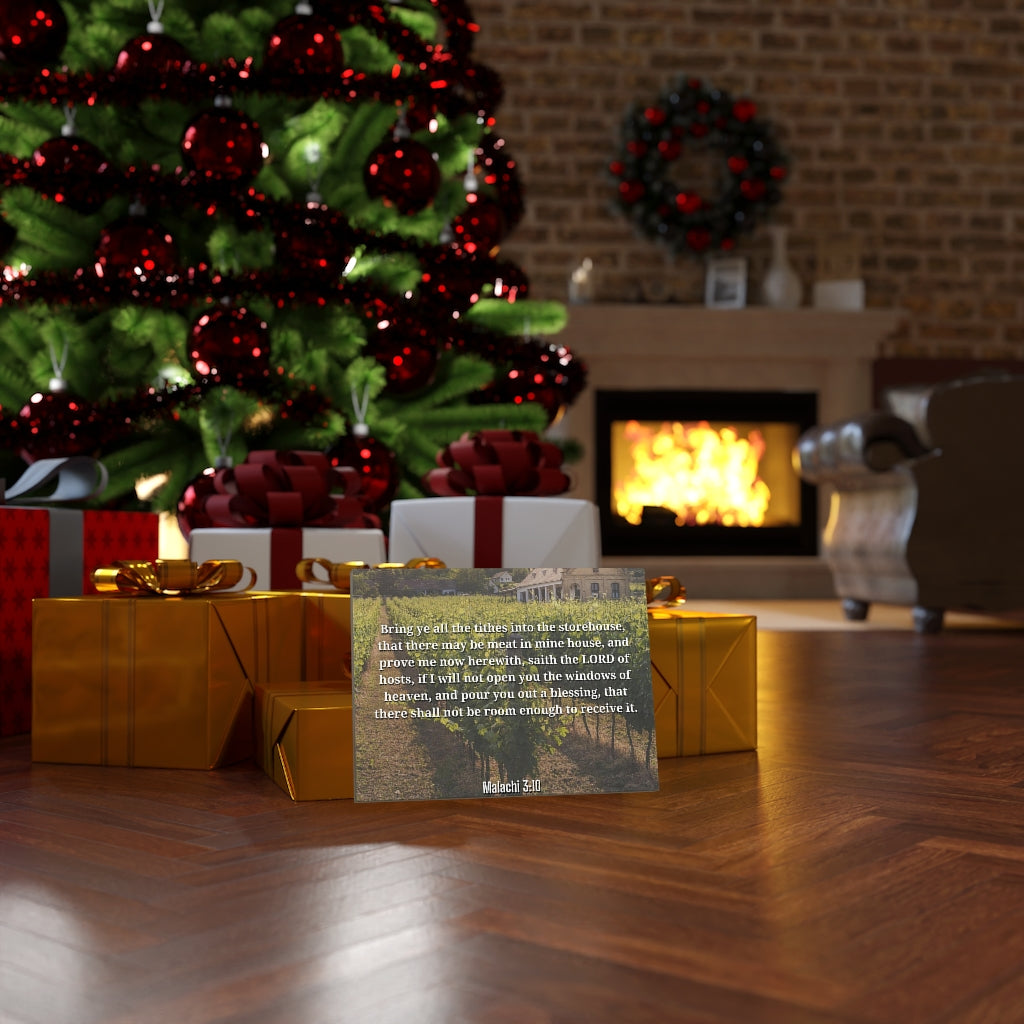 Scripture Walls Windows Of Heaven Malachi 3:10 Bible Verse Canvas Christian Wall Art Ready to Hang Unframed-Express Your Love Gifts