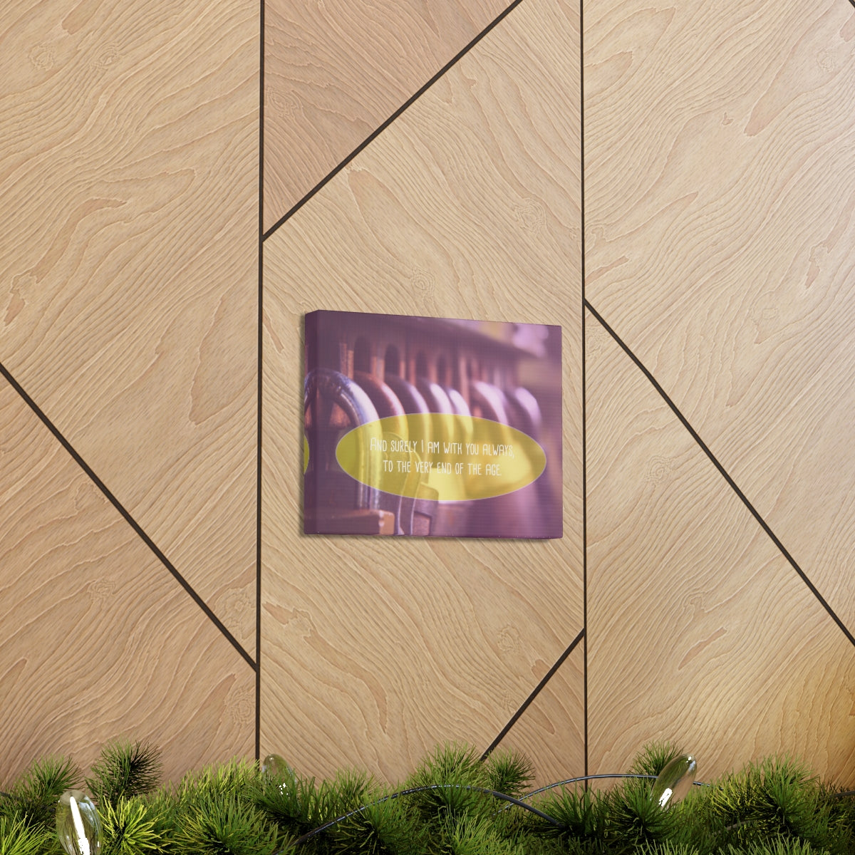 Scripture Walls With You Always Matthew 13:49-50 Christian Wall Art Bible Verse Print Ready to Hang Unframed-Express Your Love Gifts