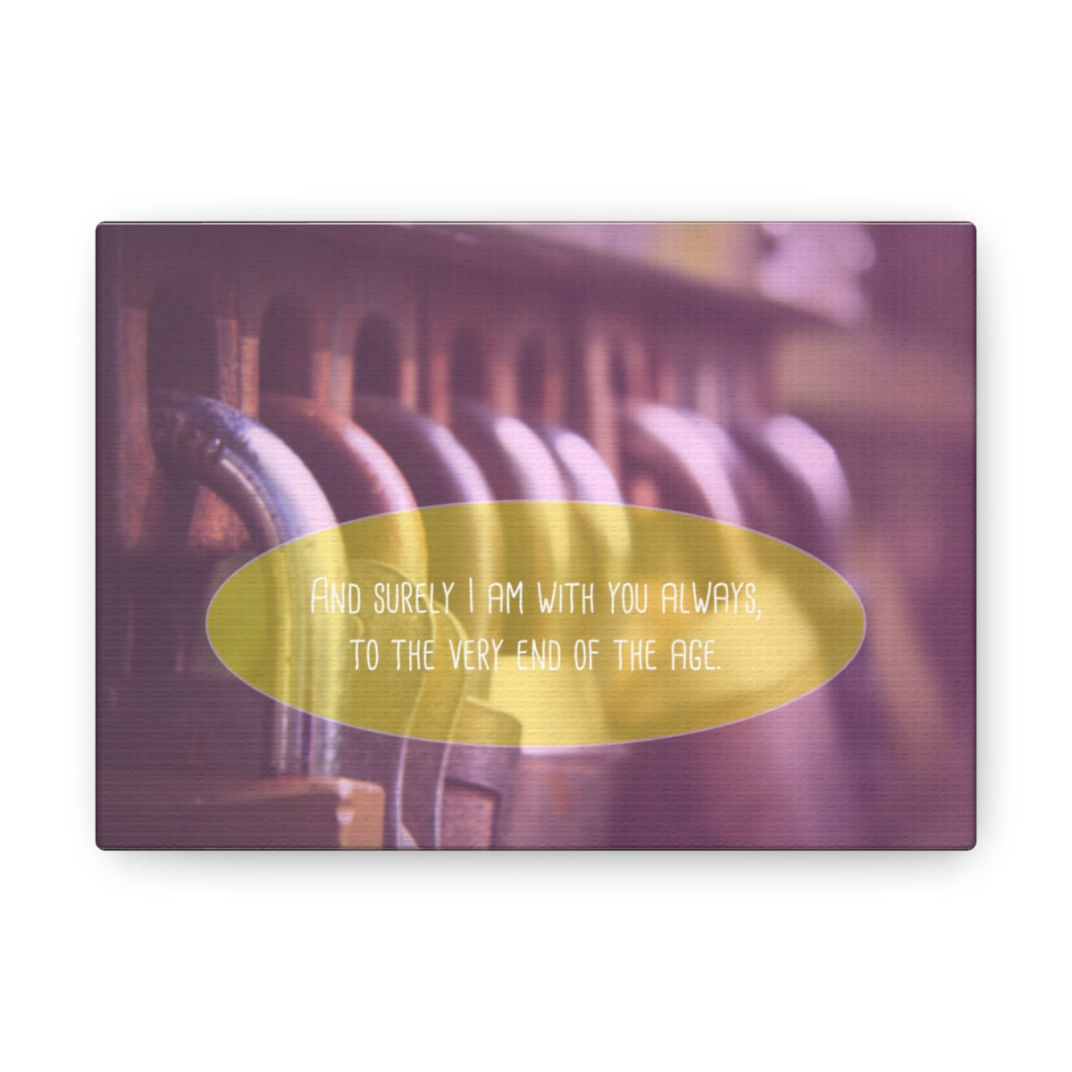 Scripture Walls With You Always Matthew 13:49-50 Christian Wall Art Bible Verse Print Ready to Hang Unframed-Express Your Love Gifts