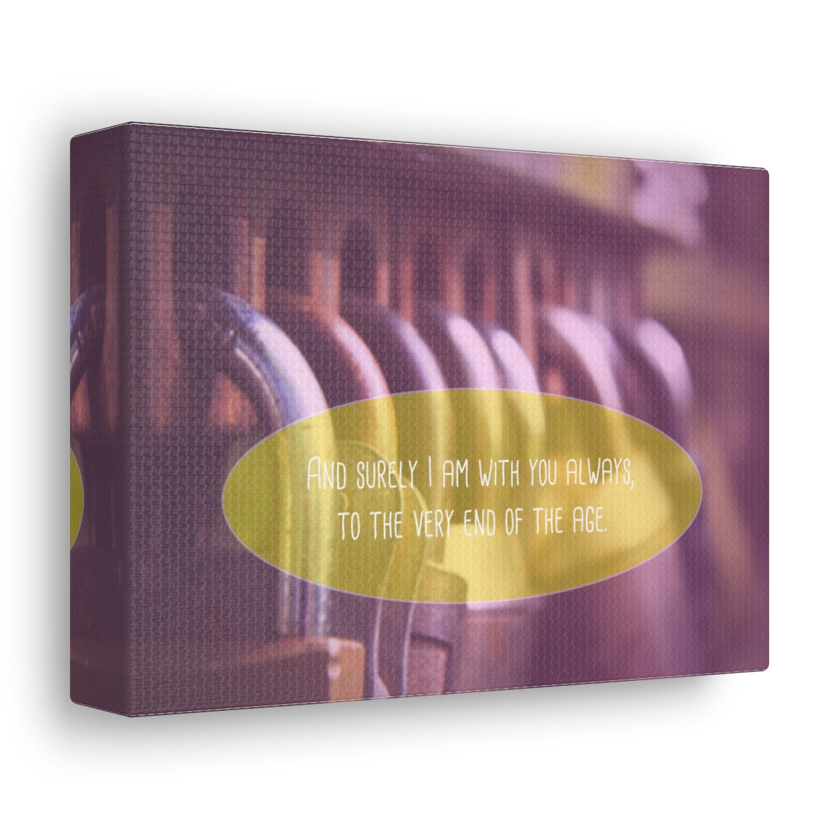 Scripture Walls With You Always Matthew 13:49-50 Christian Wall Art Bible Verse Print Ready to Hang Unframed-Express Your Love Gifts