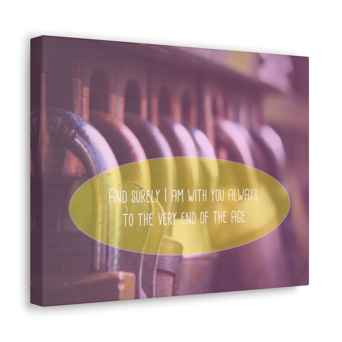 Scripture Walls With You Always Matthew 13:49-50 Christian Wall Art Bible Verse Print Ready to Hang Unframed-Express Your Love Gifts