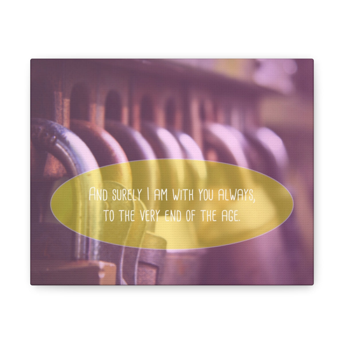 Scripture Walls With You Always Matthew 13:49-50 Christian Wall Art Bible Verse Print Ready to Hang Unframed-Express Your Love Gifts