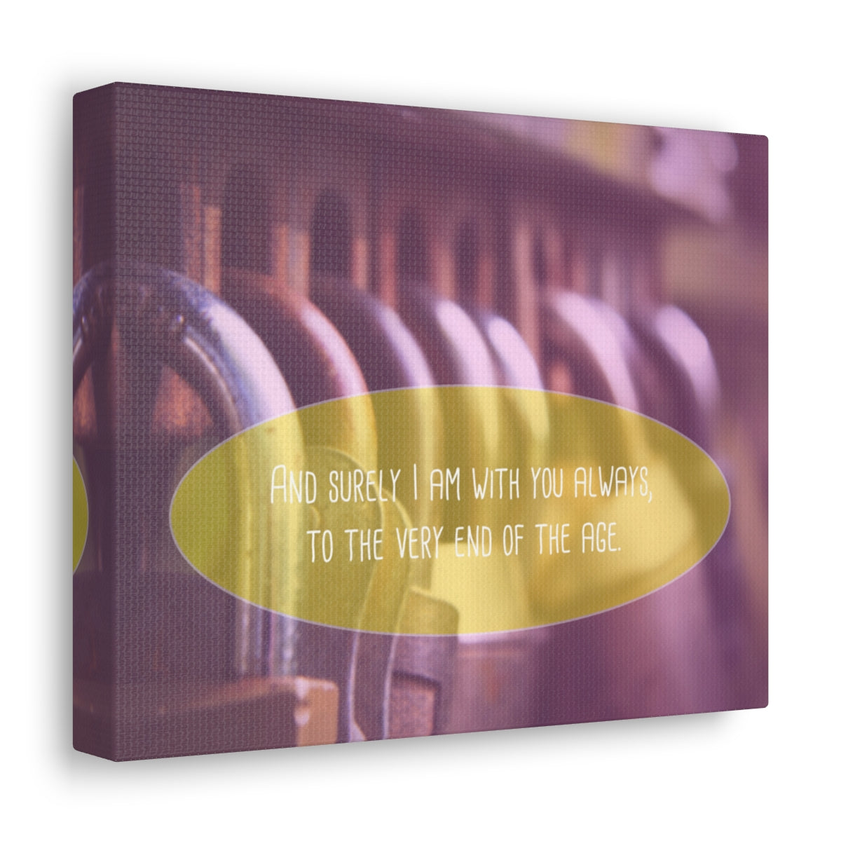 Scripture Walls With You Always Matthew 13:49-50 Christian Wall Art Bible Verse Print Ready to Hang Unframed-Express Your Love Gifts