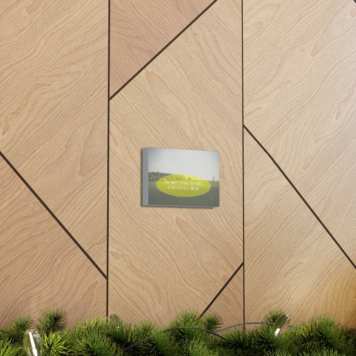 Scripture Walls With You Always Matthew 28:20 Christian Wall Art Bible Verse Print Ready to Hang Unframed-Express Your Love Gifts