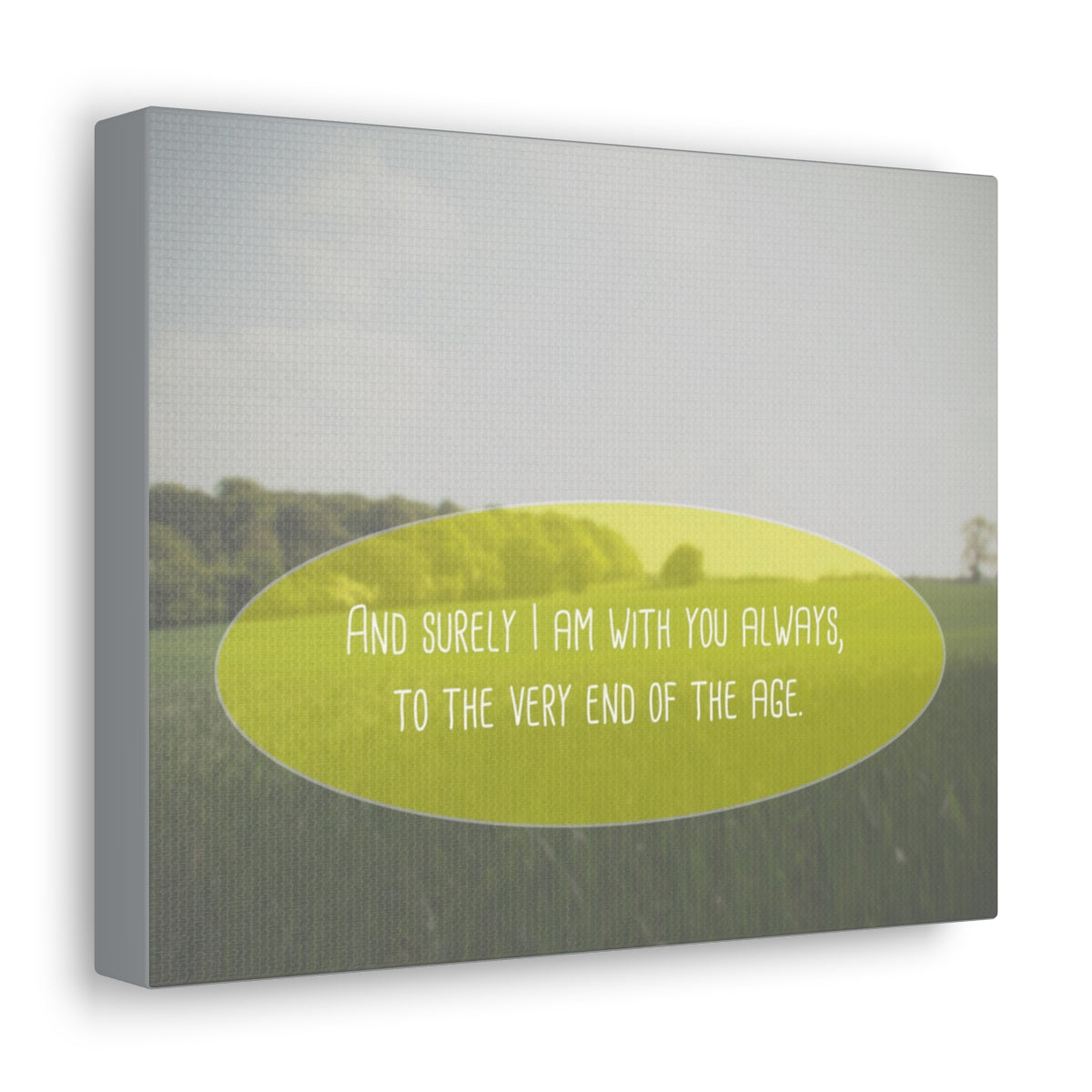 Scripture Walls With You Always Matthew 28:20 Christian Wall Art Bible Verse Print Ready to Hang Unframed-Express Your Love Gifts