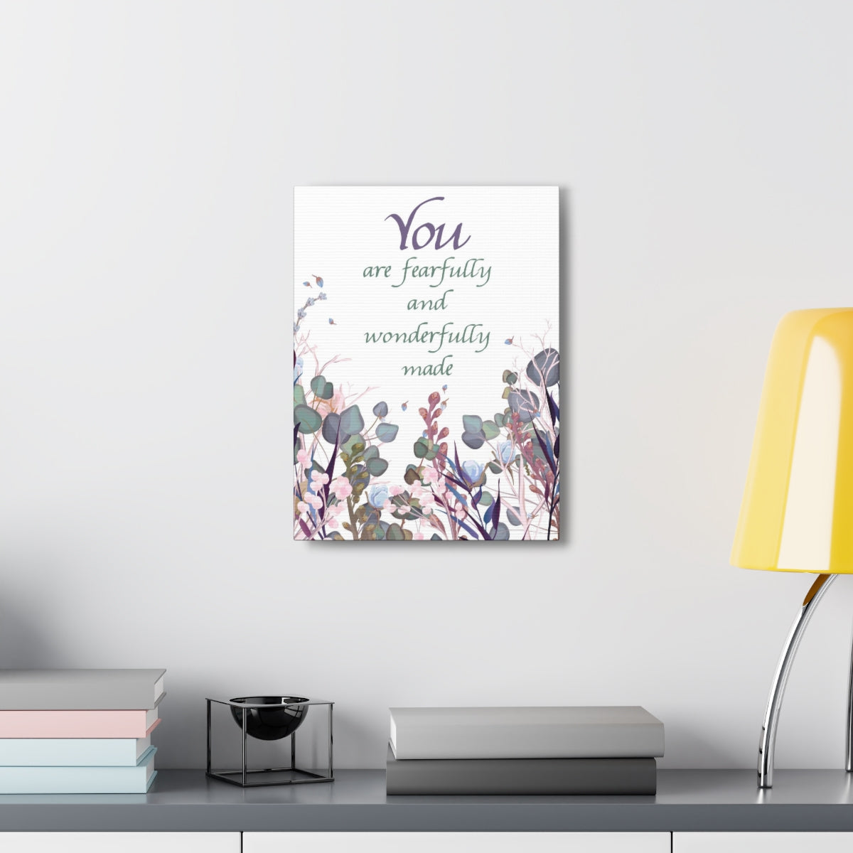 Scripture Walls Wonderfully Made Psalm 139:14 Christian Wall Art Bible Verse Print Ready to Hang Unframed-Express Your Love Gifts