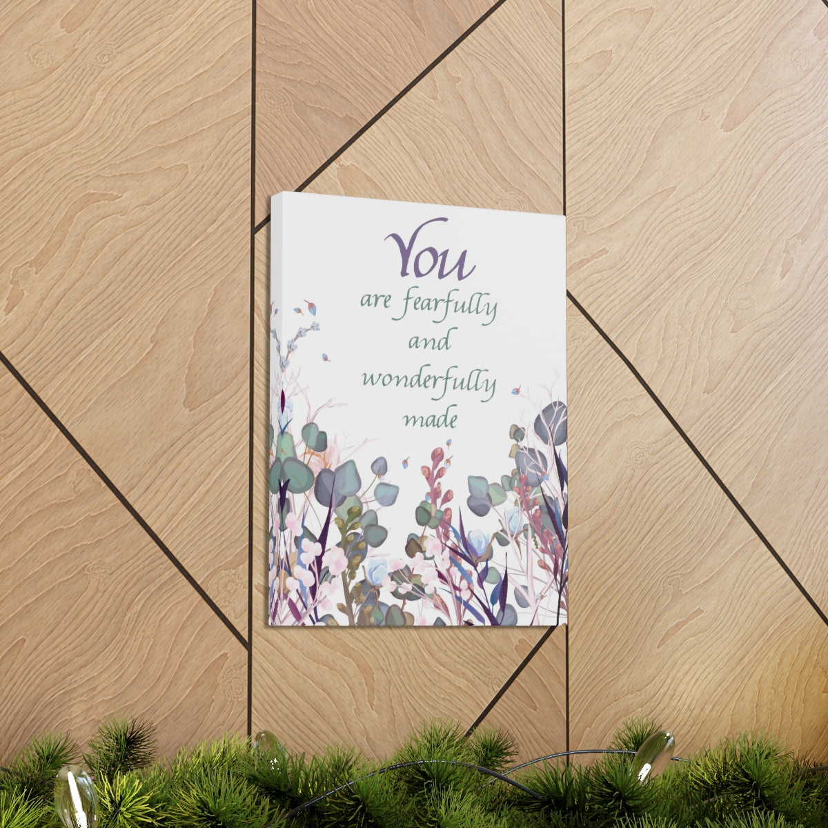 Scripture Walls Wonderfully Made Psalm 139:14 Christian Wall Art Bible Verse Print Ready to Hang Unframed-Express Your Love Gifts