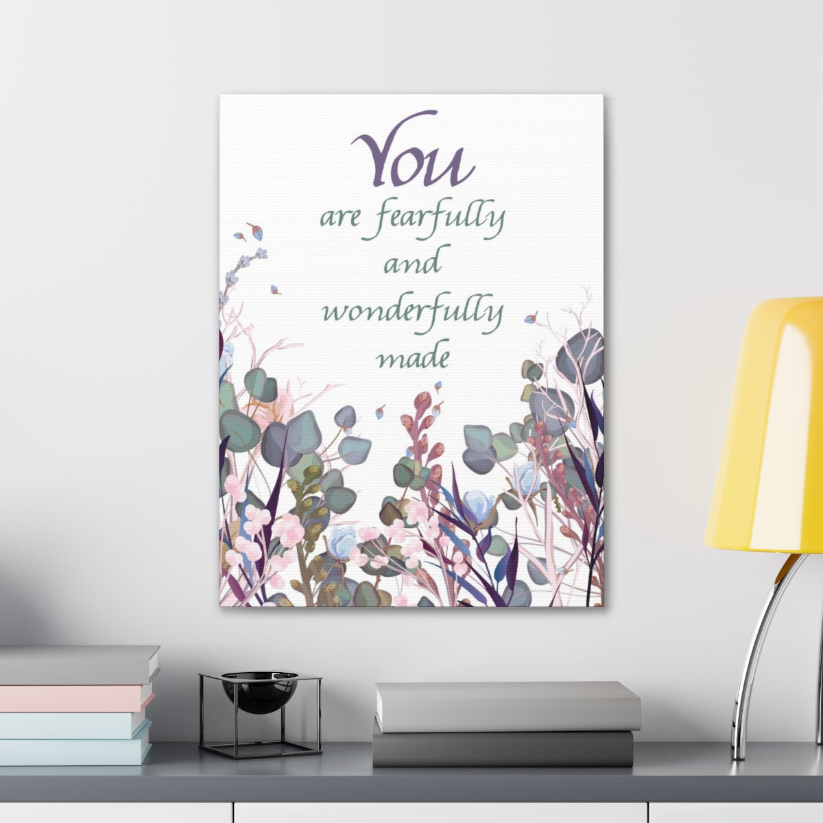 Scripture Walls Wonderfully Made Psalm 139:14 Christian Wall Art Bible Verse Print Ready to Hang Unframed-Express Your Love Gifts