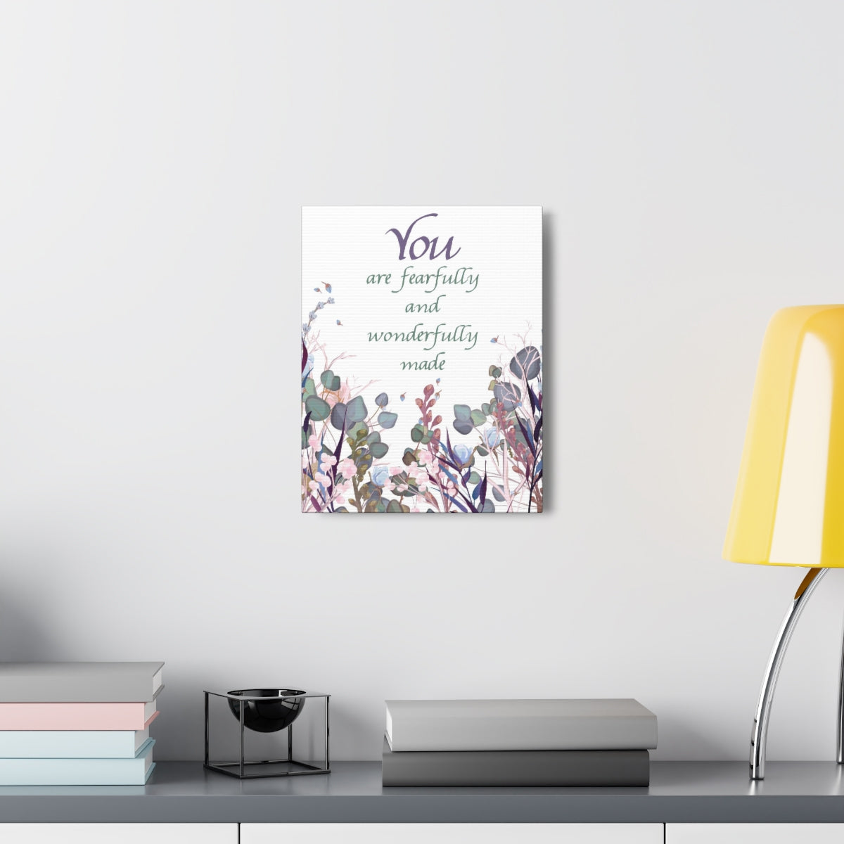 Scripture Walls Wonderfully Made Psalm 139:14 Christian Wall Art Bible Verse Print Ready to Hang Unframed-Express Your Love Gifts